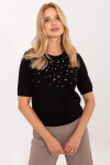 Svetr s krátkým rukávem model 216755 Factory Price S/M