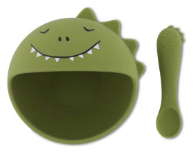 Sada prvního jídla pro děti pan dinosaurus