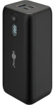 Goobay 20000mAh černá / Powerbanka / USB-C PD 65W / QC / LC displej (76254)