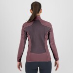 Dámská mikina KARPOS W Vertice Fleece, Huckleberry velikost: M