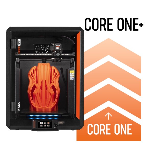 Prusa Research Upgrade z Prusa CORE One na Core One+