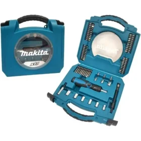 Makita D-42020 / sada bitů 1/4" a hlavic se šroubovákem / 65 ks / v plastovém kufru (MD-42020)