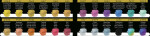 FineTec F2400 akvarelové barvy Pearl Colourful + Flip Flop Colour 24