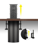 STRONG PowerUp zásuvka, 1x230V, USB A/C nabíjecí, Bílá, Fr (477469)