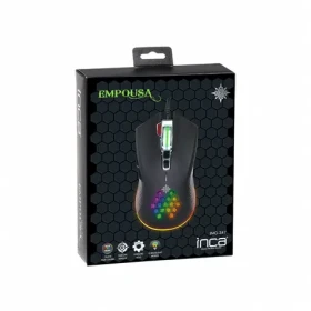 INCA IMG-347 černá / Herní myš / RGB / 7200 DPI / 8 tlačítek / USB / 1,5 m (IMG-347)