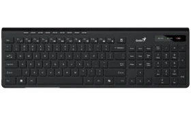 GENIUS Slimstar 7230 (Copilot) černá / Bezdrátová klávesnice / 2.4GHz / Copilot / CZ+SK layout (31310021411)