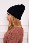 Fleecová čepice Anna K238 navy blue UNI