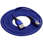 Akyga USB kabel USB-A zástrčka, USB-C ® zástrčka 2.00 m modrá AK-USB-43