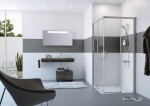 HUPPE - Sprchový kout čtverec 90x90 cm Hüppe Classics 2 Easy Entry C25002.069.322 C25002.069.322