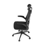 Kancelářská židle, houpací mechanismus, černá, KA-K2021 BK