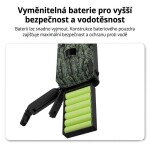 Kamerová 4G fotopast s 2K rozlišením a solárním panelem - A6