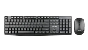 Ultron UMC300 černá / Bezdrátová klávesnice + myš / 2.4GHz (4040895008794)