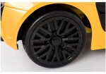 Mamido Dětské elektrické autíčko Audi R8 Spyder lakované žluté