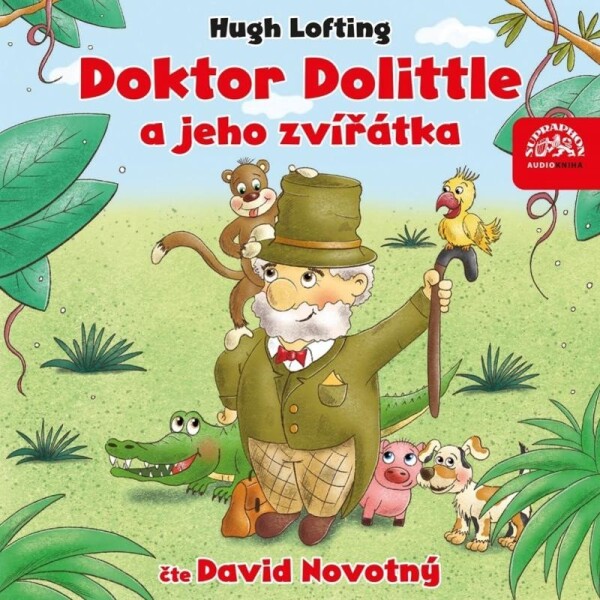 Doktor Dolittle a jeho zvířátka - CDmp3 (Čte David Novotný) - Hugh Lofting