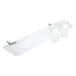 Nimco Kibo chrom police se sklenkami na kartáčky Ki X350-58DW-26 Ki X350-58DW-26