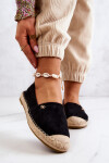 Dámské semišové espadrilky Černá Joaquin 36