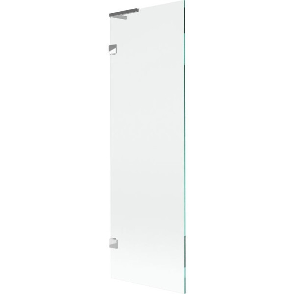 MEXEN/S - Lunar L vanová zástěna FIX 60 x 150, transparent, chrom 897L-060-000-01-00