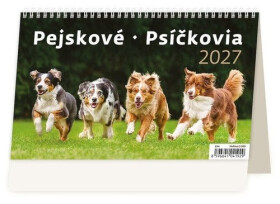 Kalendář stolní 2027 - Pejskové