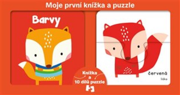 Moje první knížka a puzzle - Barvy