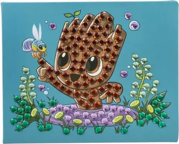 CRYSTAL ART Diamantové malování Junior Star Wars: Groot