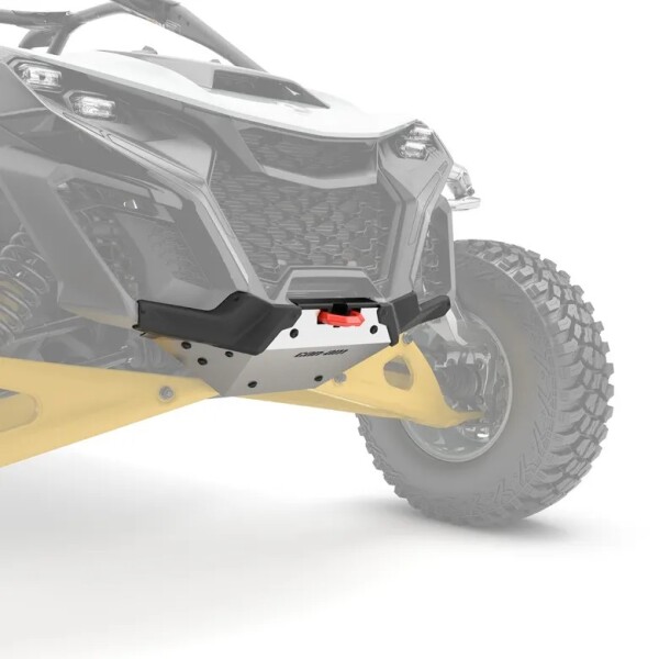 Přední ochranný rám Dune na Can-Am Maverick R-stříbrné barvy
