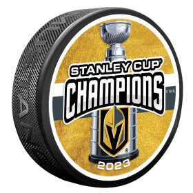 Mustang Puk Vegas Golden Knights NHL Stanley Cup Champions Puck - 2023 CHAMPS
