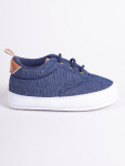 Yoclub Dětské chlapecké boty OBO-0215C-1800 Denim 0-6 měsíců