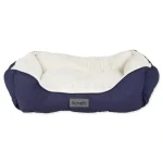 Scruffs Wilton Box Bed tmavě modrá L / Pelíšek pro psa / 75 × 60 cm / S bočnicemi / Pratelný v pračce (974-662638)