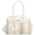 Stylová dámská koženková kabelka do ruky Irma, béžová