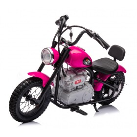 Mamido Elektrická motorka SPEED Power růžová