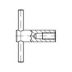 TOOLCRAFT 934T020,0 TO-6609084 šestihranná matice M20 DIN 934 titan 1 ks