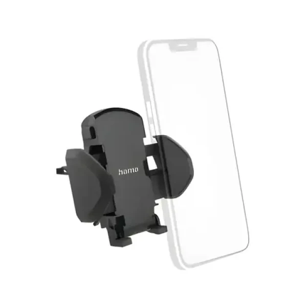 Hama Move černá / Držák mobilu do auta / větrací mřížka / šířka 4,5–9 cm (00201519)