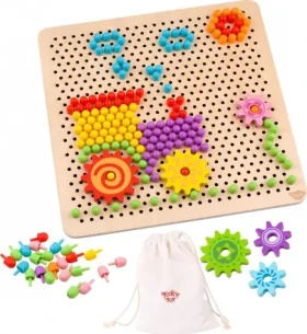 Tooky Toy Mozaika s kolíčky
