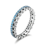ELENYS Royal Fashion prsten Korunka Blue Velikost: 7 (EU: 54-56)