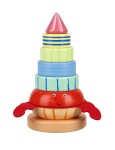 Orange Tree Toys Dřevěná skládací věž - Krab