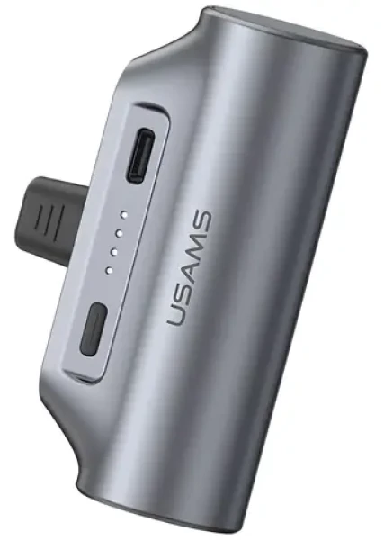 USAMS PB79 šedá / Powerbanka / 3 000 mAh / USB-C (3KCD24801)