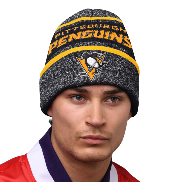 Starter Pánská zimní čepice Pittsburgh Penguins NHL Sideline Beanie