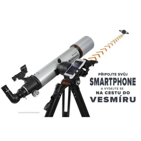 Celestron StarSense Explorer DX 102/660mm AZ / teleskop čočkový / průměr předního členu 102mm (22460)