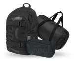 BAAGL SET 3 - Školní set Skate Uni černá: batoh / penál / sportovní taška (A-35384)
