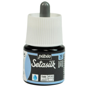Pébéo Barva na hedvábí Setasilk 45 ml - černá ebenová 29