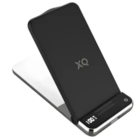 Xqisit Premium Wireless Stand 6000 černá / Powerbanka / Qi bezdrátové nabíjení / USB-A / USB-C (37977)