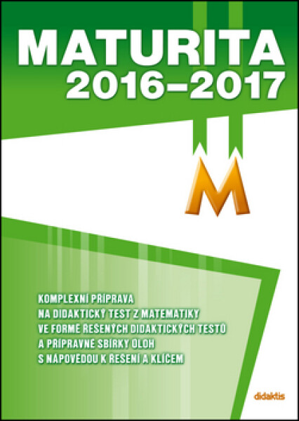 Maturita 2016-2017