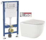 GEBERIT DuofixBasic bez tlačítka + WC INVENA TINOS + SEDÁTKO 458.103.00.2 X NO1