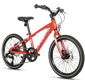 Dětské kolo LEADER FOX GAMP chlapecké 20", model 2025-4, barva red