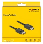 Delock DisplayPort 2.1 2m / Kabel / 16K 30 Hz, 8K 60 Hz / 40 Gbps / HDCP 2.3 (80493)