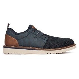 Polobotky Rieker 04550-14 Látkový materiál,Přírodní kůže (useň) - Lícová
