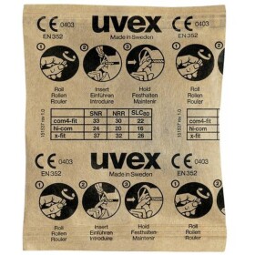 Uvex 2112087 x-fit špunty do uší 37 dB pro jedno použití 100 pár