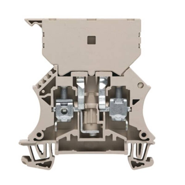 Weidmüller 1014000000 jisticí řadová svorka šroubovací Tmavě béžová 25 ks