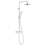KLUDI - Logo Sprchový set Dual Shower System s termostatem, 20 cm, chrom 6809505-00