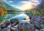 Puzzle s třídičem 2v1: Jezero Hintersee, Německo 1000 dílků